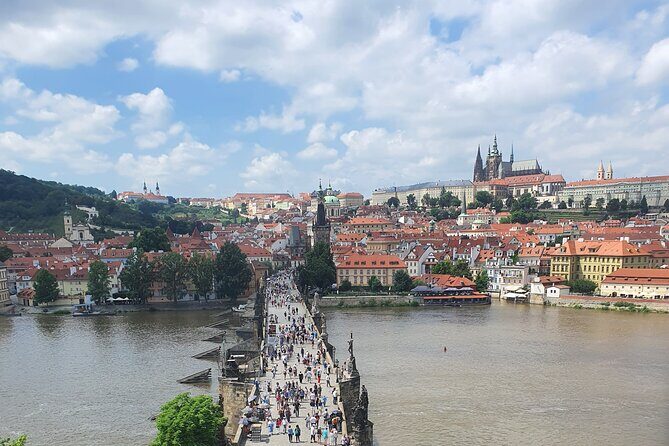 Prague Charles Bridge Tower Admission Ticket And Audioguide - Getting your ticket and getting set up fast