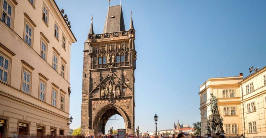 Prague: Charles Bridge Towers Combined Entry Ticket - Lesser Town Bridge Towers: two eras of stone in one climb