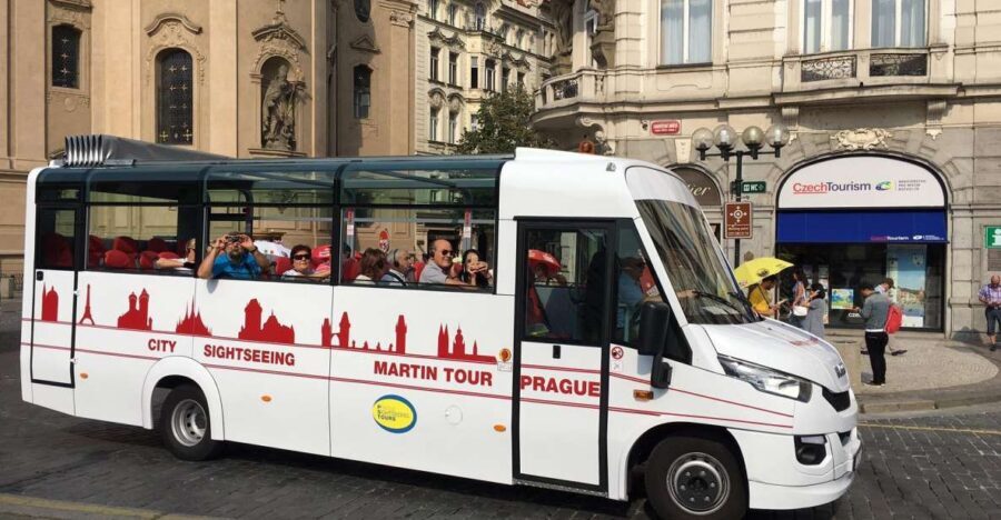 Prague City: 1-Hour Orientation Tour by Bus - New Town (Nové Město): Charles IV’s plan beside Old Town