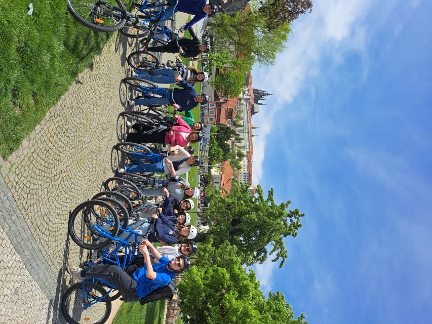 Prague City Bike guided tour - Josefov Jewish Quarter and cobbled-street cycling