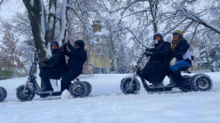 Prague: City Highlights Guided Electric Trike Tour - Petrin Hill and Charles Bridge: viewpoints and the postcard pass-through