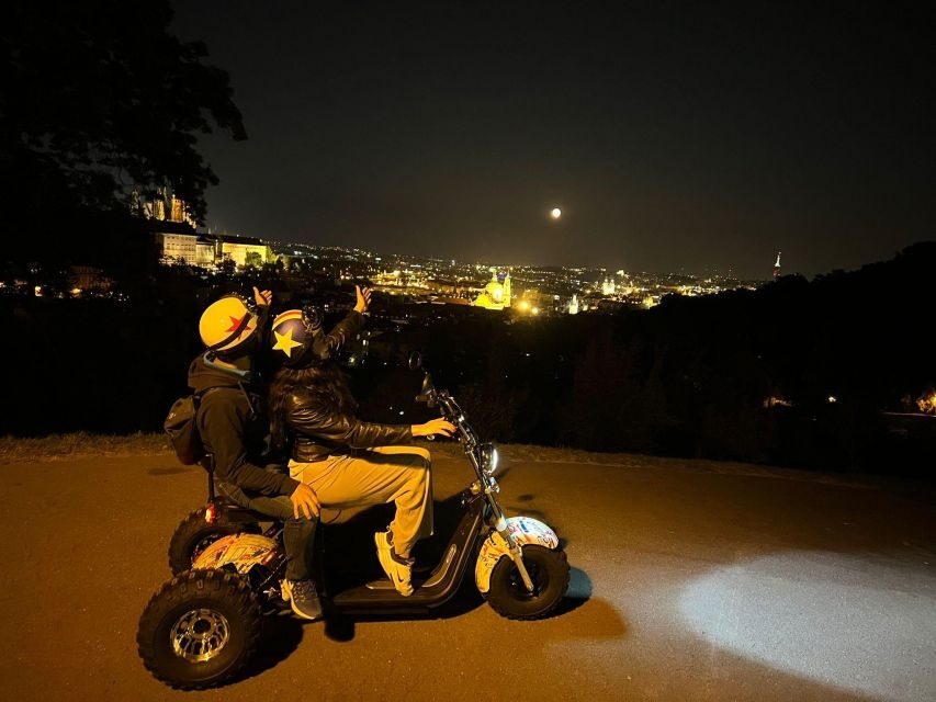 Prague City sightseeing in Night Trike Tour - Štěpánská 55: The Easy Start That Gets You Rolling