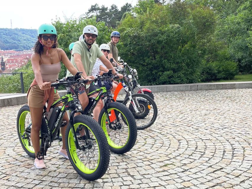 Prague: City Viewpoints Tour by Electric Fat Bike - Two-hour vs three-hour choices: what changes
