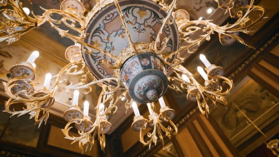 Prague: Clam-Gallas Palace Entry Ticket with Audio Guide - Marble Hall and the Chinese Lounge: restored drama in two flavors