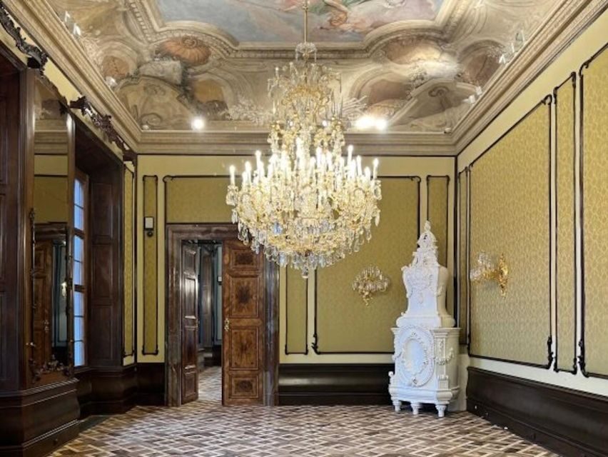Prague: Clam-Gallas Palace Entry Ticket with Audio Guide - Winter garden rooms and a courtyard finish when the weather behaves