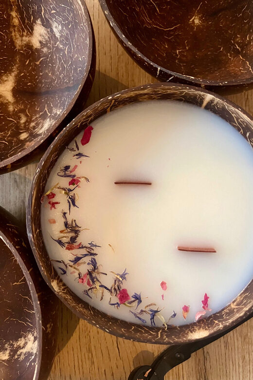 Prague: Coconut Candle Workshop - What You Actually Make: Coconut Shell Candle, Custom Scent, Real Style