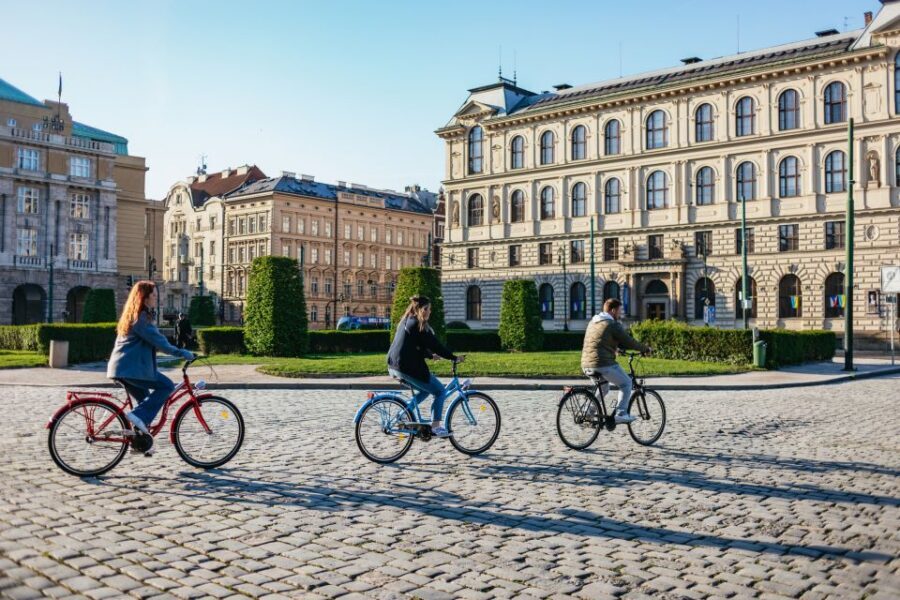 Prague: Complete Bike Tour - New Town, Lesser Town, and Kampa Park: more than just names on a map