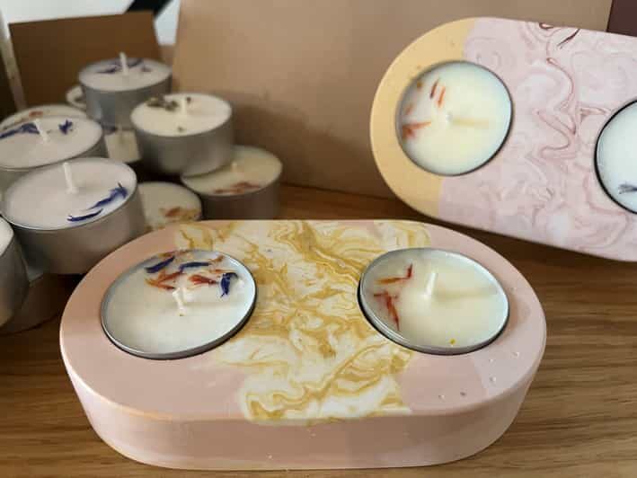 Prague: Craft your unique tea-candle holder set - Making Six Scented Soy Tea Candles: Personal Scent Control