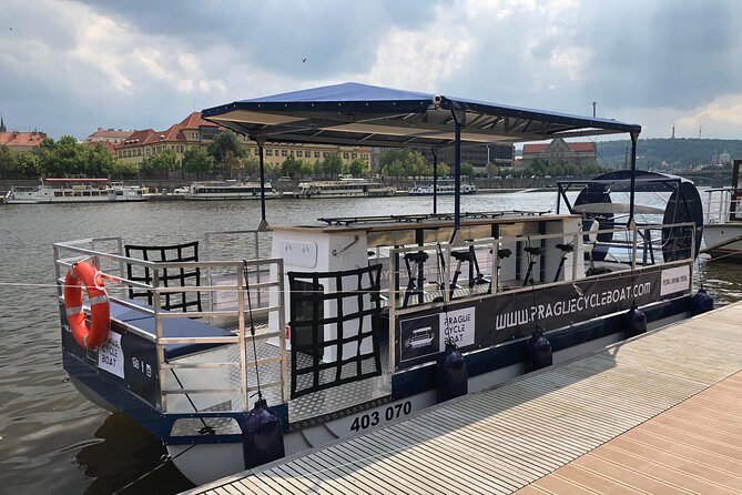 Prague Cycle Boat - The Swimming Beer Bike - Price and value for groups up to 11 people