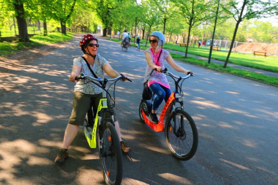 Prague: E-Bike/E-Scooter Viewpoint Tour - Where You Meet and Get Ready to Ride