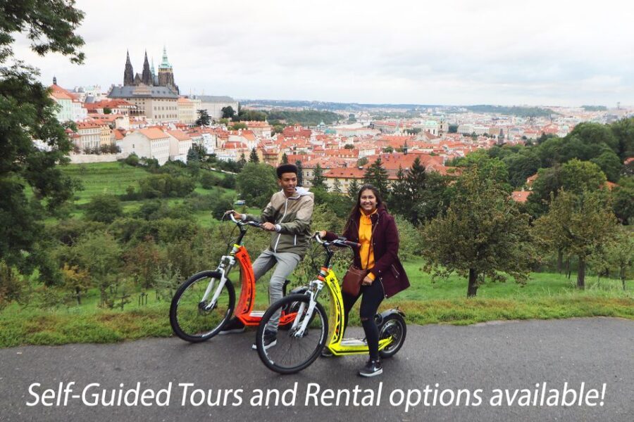 Prague: E-Bike/E-Scooter Viewpoint Tour - The Lennon Wall Launch: Art, Momentum, and Easy Wins
