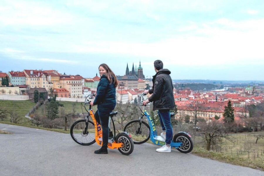 Prague: E-Bike/E-Scooter Viewpoint Tour - E-bike vs E-scooter: Know the Ride Before You Commit