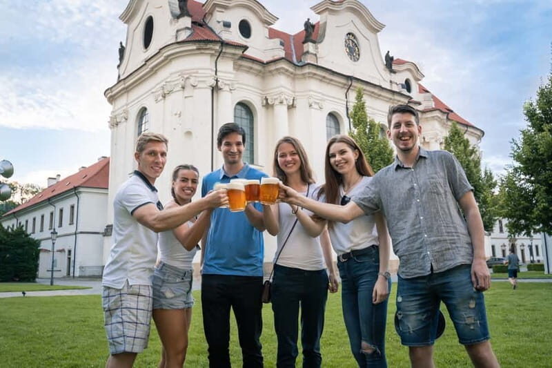 Prague: E-Bike or E-Scooter Tour with A Local Guide - Strahov Monastery and Petrin Hill: the break that keeps the ride enjoyable