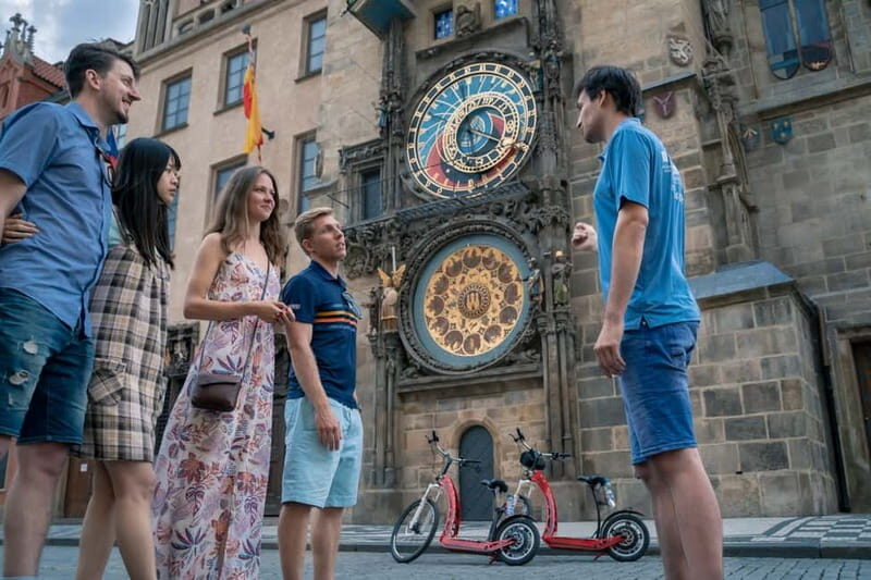 Prague: E-Bike or E-Scooter Tour with A Local Guide - John Lennon Wall and the flexible route that keeps it from feeling scripted