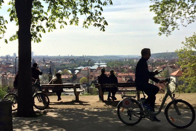 Prague E-Bike Tour - Stunning Viewpoints (small group) - Petrín Park and the Tower views you’ll remember