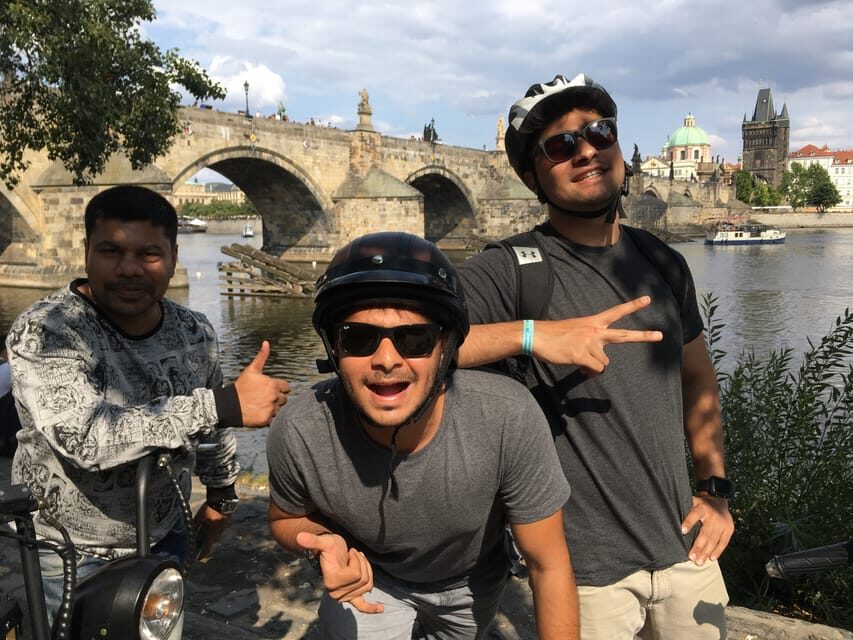 Prague Electric Scooter and eBike Grand Tour - Old Town Square area and the National Theater/St. Nicholas Church feel