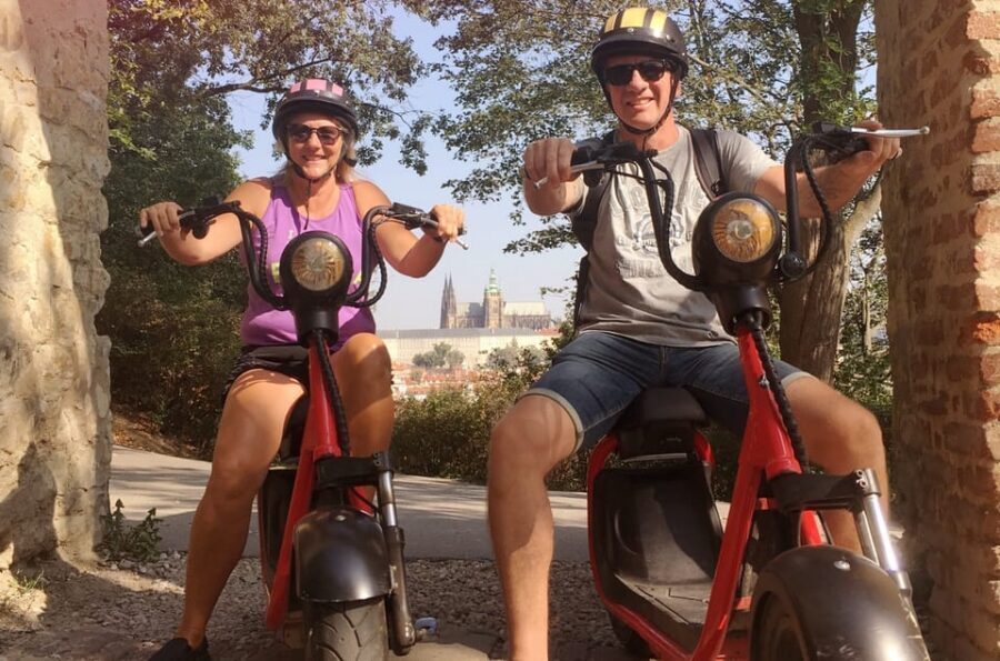Prague Electric Scooter and eBike Grand Tour - How long is long enough: 90 minutes vs 2 hours (and 3-hour add-ons)