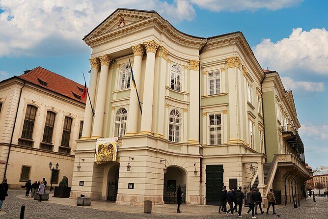 Prague Essential Tour Old Town and Jewish Quarter - Where the tour starts: Jan Palach Square to Rudolfinum steps