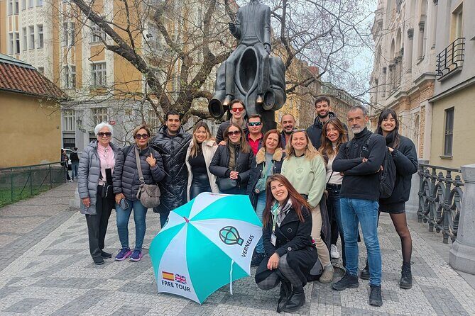 Prague Essential Tour Old Town and Jewish Quarter - Franz Kafka statue: a sharp transition into the Jewish Quarter