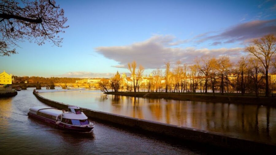 Prague: Evening Vltava River Eco Cruise with Prosecco - Charles Bridge from below: the perspective shift you’ll remember