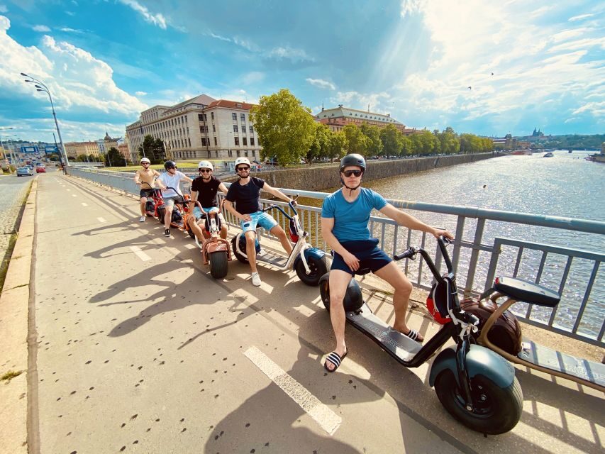 Prague: Fat Tire E-Scooter Guided Tour - Prague’s tricky streets and lesser-seen moments: Devil’s Channel and the narrowest lane