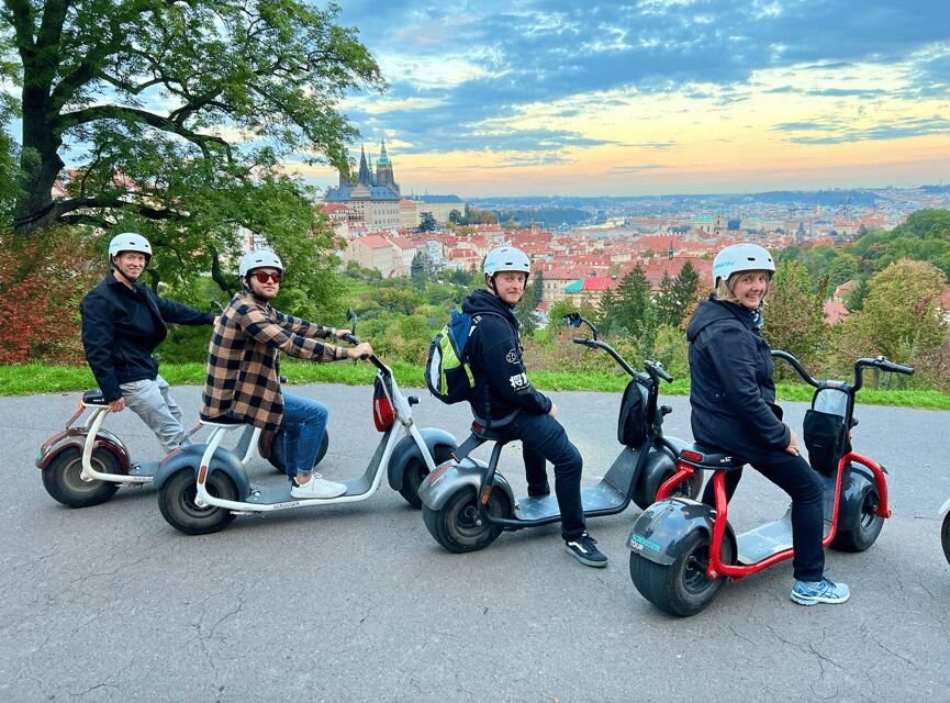 Prague: Fat Tire E-Scooter Guided Tour - Lesser Town to Old Town Square: classic landmarks without the walking penalty