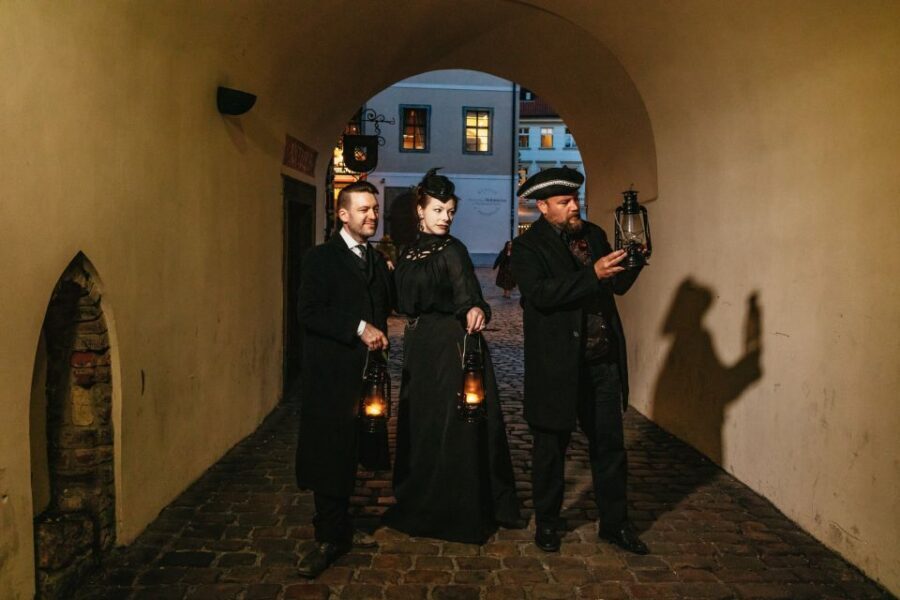 Prague: Ghosts and Legends Nighttime Guided Walking Tour - Old Town Square and Church of Our Lady before Týn: Scene One