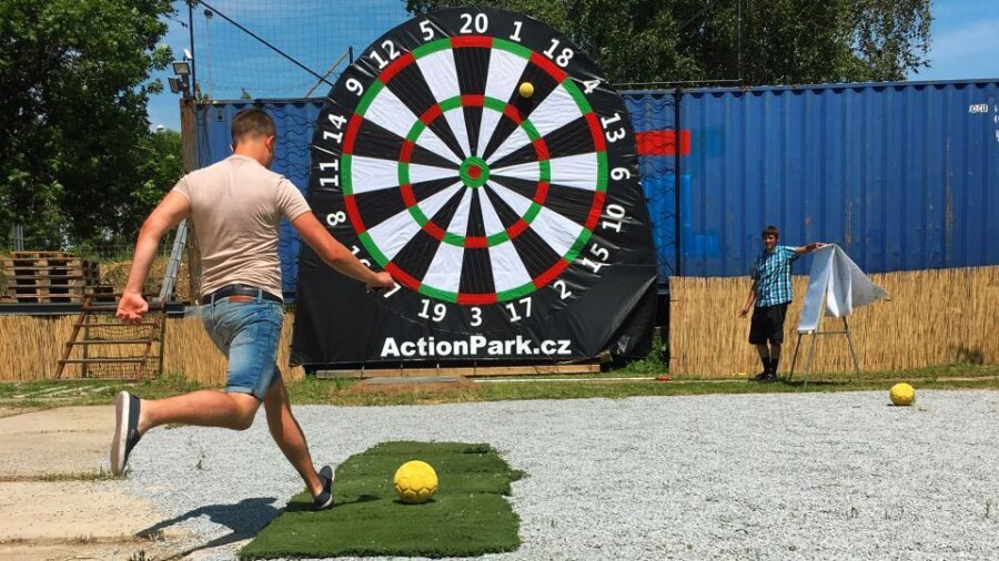 Prague : Giant Foot Darts and Giant Beer Pong Game - What to Bring (and What to Skip)