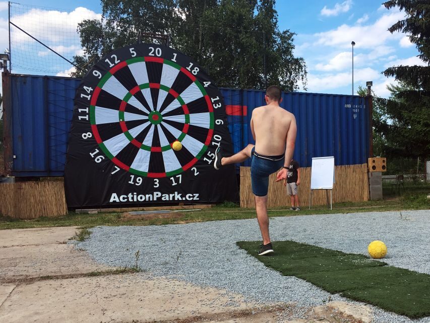Prague : Giant Foot Darts and Giant Beer Pong Game - Your Instructor Team: English-Speaking Clarity (and Lots of Languages)