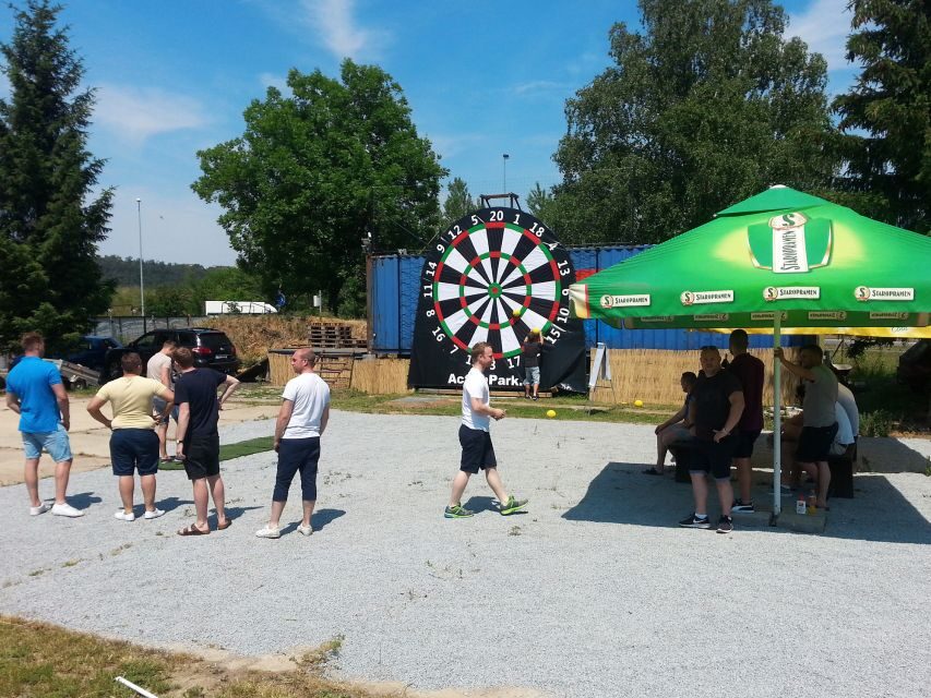 Prague: Giant Football Darts Game with Round of Beers & BBQ - Who Should Book This (and Who Might Skip It)