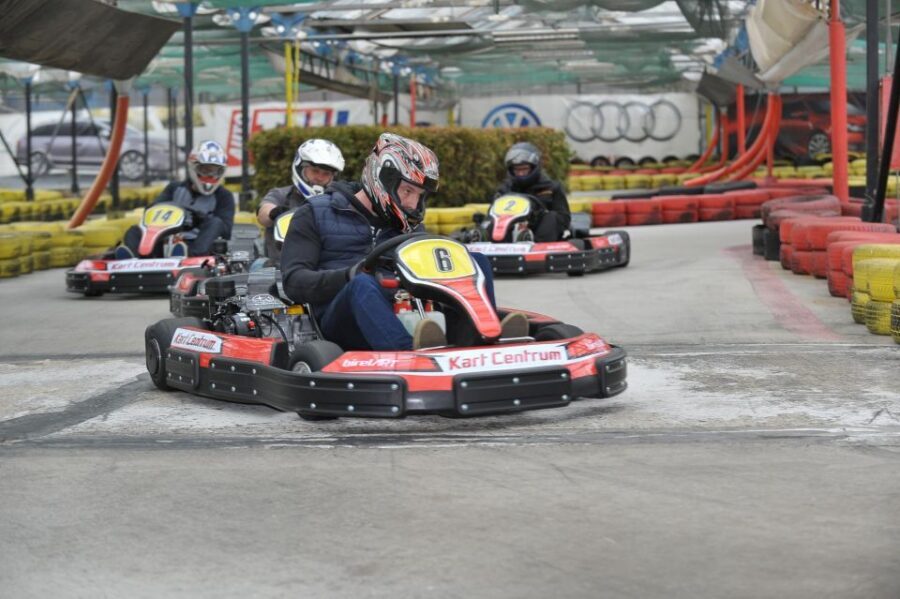 Prague: Go-Kart Racing Experience - Rain and the River-Side Track Reality