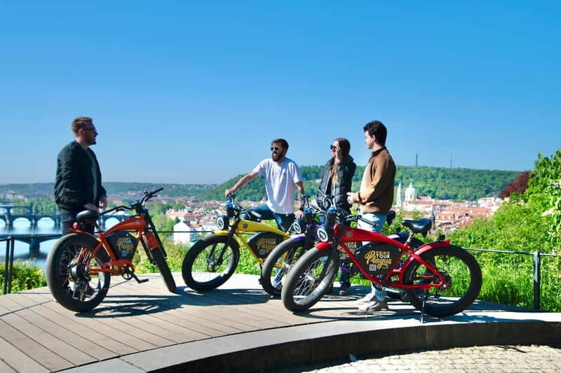 Prague: Grand City Tour on Fat e-Bike - Meeting in Malá Strana: Finding Saská and Getting Ready
