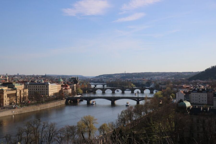 Prague: Grand e-Scooter Guided Tour - Petrin Hill, Petrin Tower, and the downhill story to Kampa