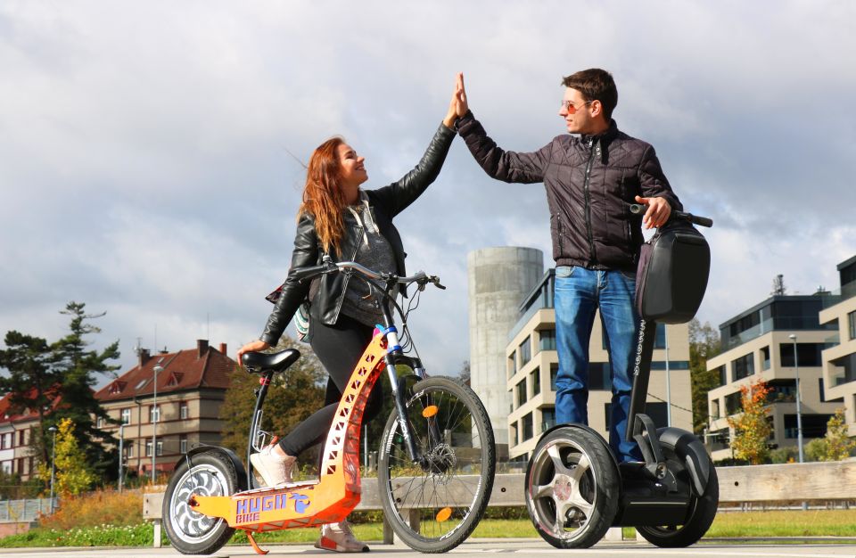 Prague: Grand Segway and eScooter Live Guided City Tour - Kampa Island and the Charles Bridge area without the foot-traffic slog