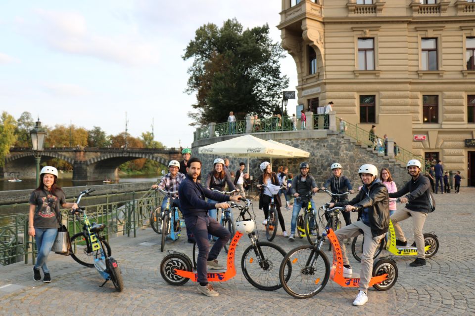Prague: Grand Segway and eScooter Live Guided City Tour - Old Town Square and Pariská Street: faster than walking, better than guessing