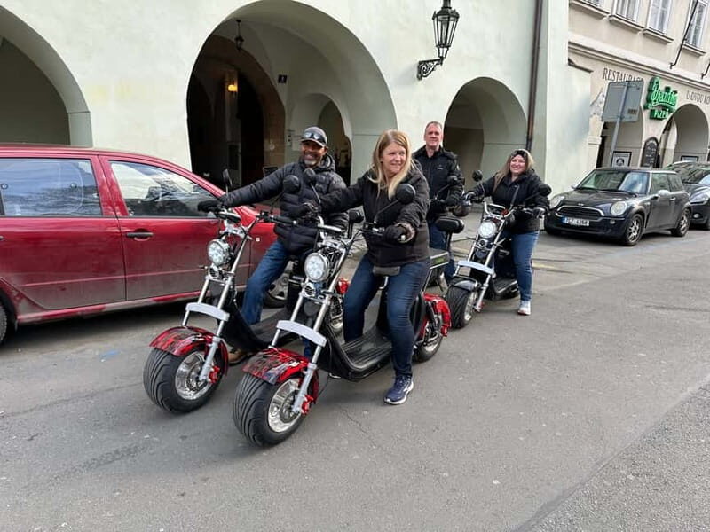 Prague: Guided Fat Tire e-Scooter Tour - Strahov Monastery beer tasting and why this stop feels different
