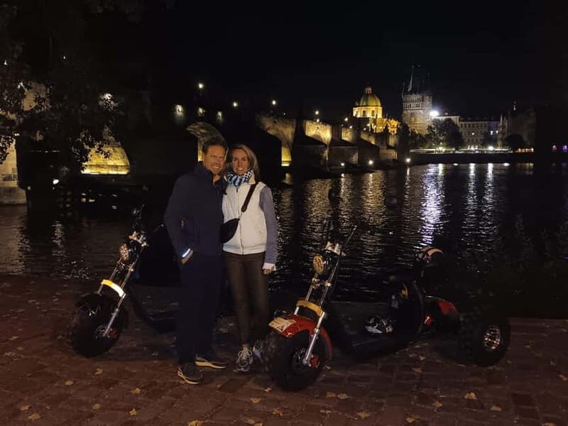 Prague: Guided Sightseeing Tour by Electric Trike - John Lennon Wall and the Charles Bridge View: Icon Stops Without the Gridlock