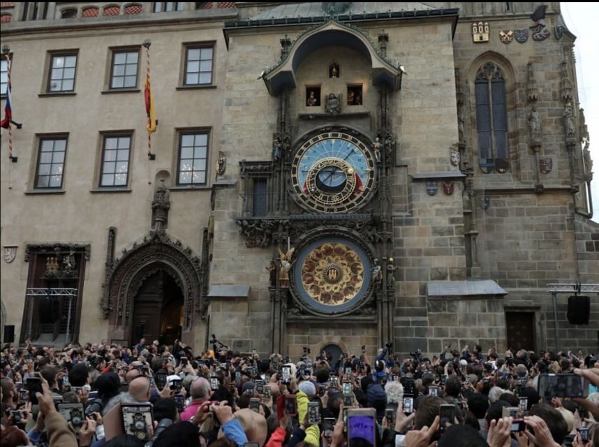 Prague: Half-Day City Highlights Walking Tour - Franz Kafka Square: A Short Story Lesson in Plain Sight