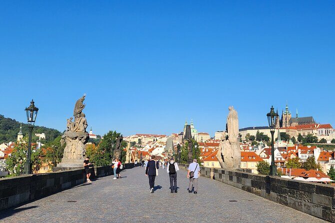 Prague Highlights - 3 hours Private WalkingTour - Charles Bridge: the postcard shot plus sculptural details