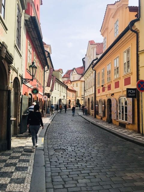 Prague: Highlights of Prague Private Half-Day Tour by Car - Wenceslas Square, the Opera House, and the National Museum views from the car