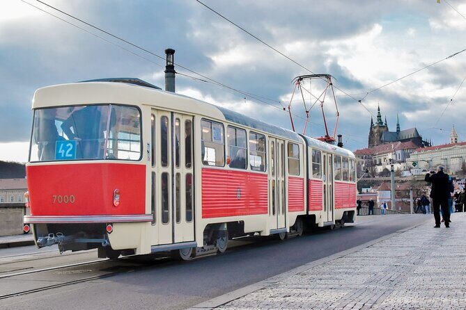 Prague Hop on Hop off Sightseeing Tram - Lesser Town Bridge Towers: A 26 m viewpoint over Vltava