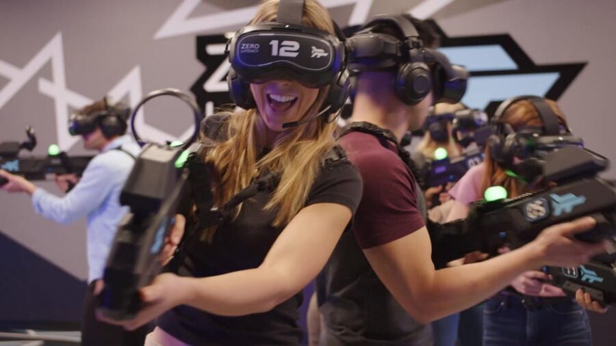 Prague: Immersive VR multiplayer experience - VR in a Tennis-Court Arena, Minus the Cables