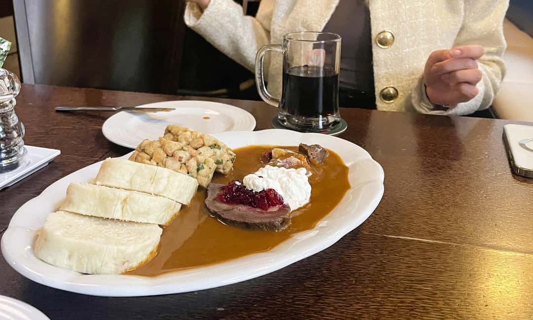 Prague: Local Food Tour in Secrets Hidden Gems - The last stop: Czech beer and a Becherovka shot