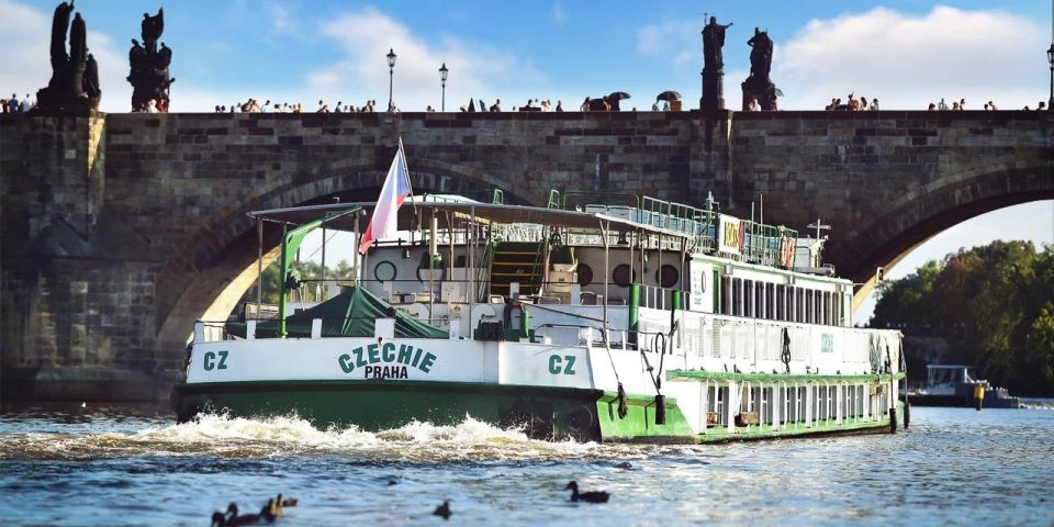 Prague: Lunch Cruise on Vltava River with open Buffet - Prague Castle and Lesser Town: The View You Came For