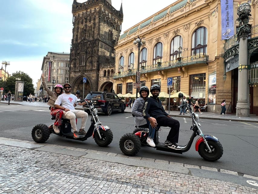 Prague Monastery & Panoramic Viewpoint Electric Trike Tour - Why an electric trike works so well in Prague