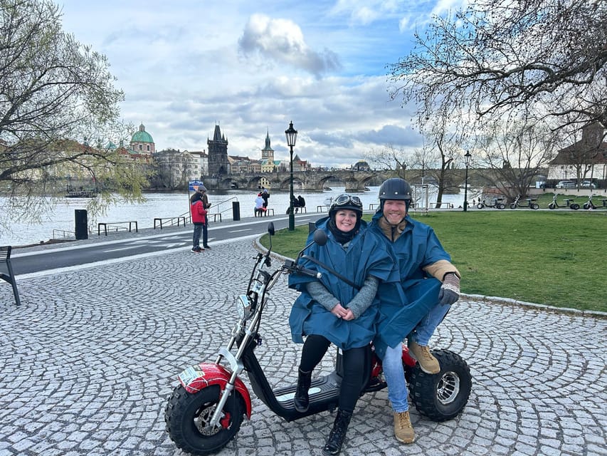 Prague Monastery & Panoramic Viewpoint Electric Trike Tour - Lennon Wall, Kafka Museum, and Charles Bridge without the full-day grind
