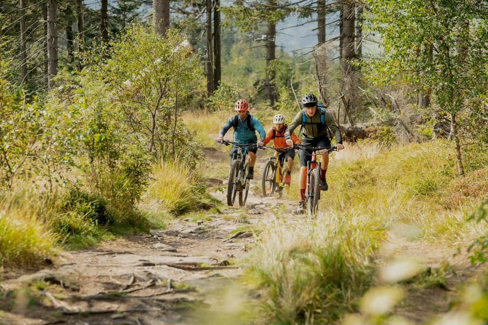Prague Mountain Biking: Blast Through The Best Singletracks - The Dobřichovice pause: koláč, coffee, pilsner, and simple joy