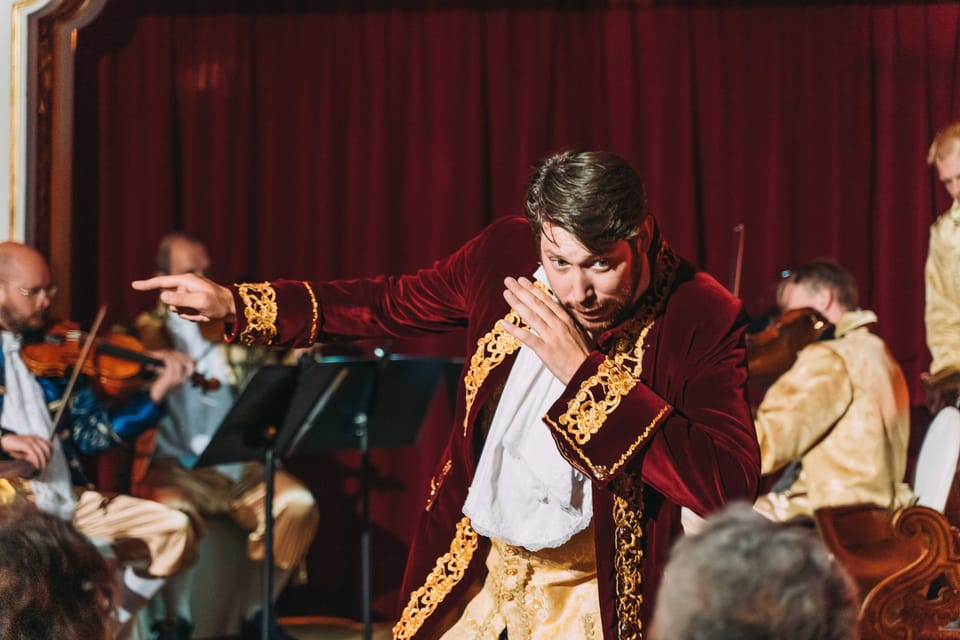 Prague: Mozart Ballroom Concert Ticket with 3-Course Dinner - Finale with The Magic Flute: the program’s most theatrical arc