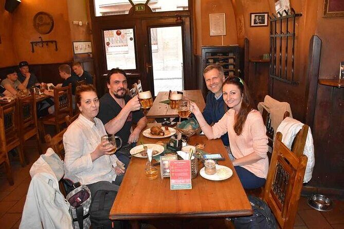 Prague Old Town And Beer Walking Tour Including Dinner - Two pub stops and two Czech beers: how the beer tasting fits the walk