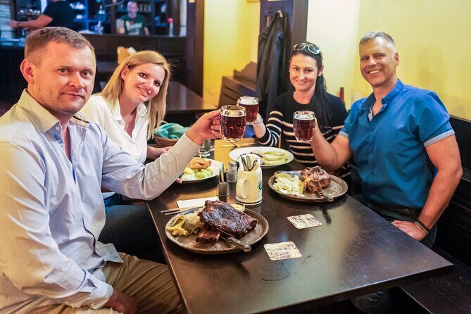 Prague Old Town And Beer Walking Tour Including Dinner - The included dinner: a real Czech meal moment (and beer choice)